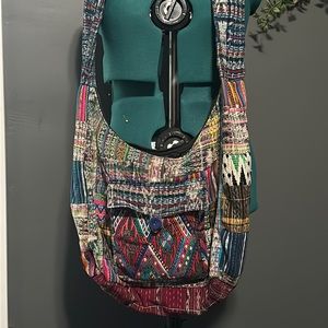 Patchwork Crossbody Boho hippie style